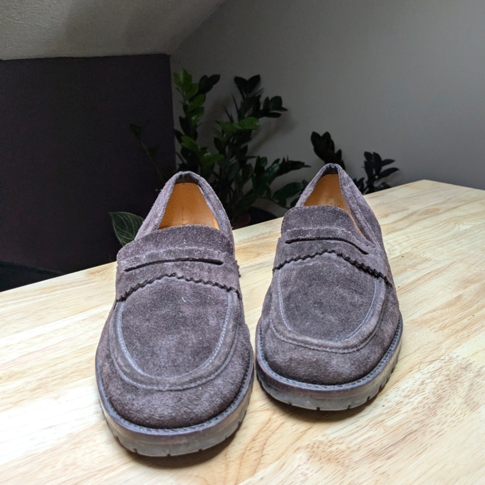 Talbots suede loafers size 6